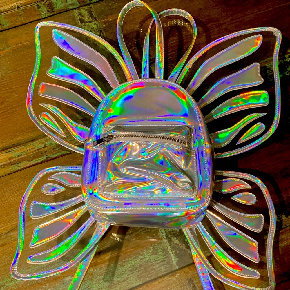 Iridescent fairy backpack🧚🏻‍♀️